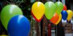 Ballonger i forskjellige farger
