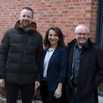 Portrettbilde av forskerne og programlederen i KAI-podden