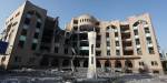 The ruins of The Islamic University in Gaza.