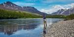 Illustrasjonsfoto: Fluefisking i Reisaelva i Troms
