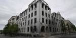 Bombed out building at the Kharkiv Karazin University.