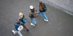 Young people on the street