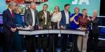 Partilederne fra de største partiene deltar ivrig i partilederdebatt.