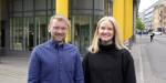 Portrett av Tora Briskerud Hasselvold og Kristoffer Herland Hellton