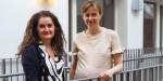 Nærbilde av Emily Mary Weitzenboeck og Rebecca Schmidt