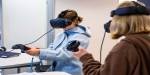 Studentene får navigere seg rundt i nybygg ved hjelp av VR-briller.