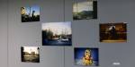 Ein vegg med seks fotografi.
