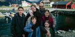 Familien i filmen «Fjord»