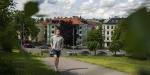 Simen walking through the park called Idioten. Photo: Benjamin A. Ward