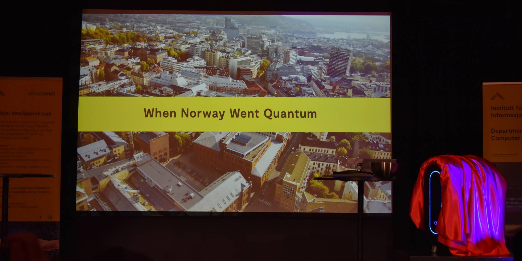 Norwegian Computer Science First Norwegian Quantum Computer - OsloMet